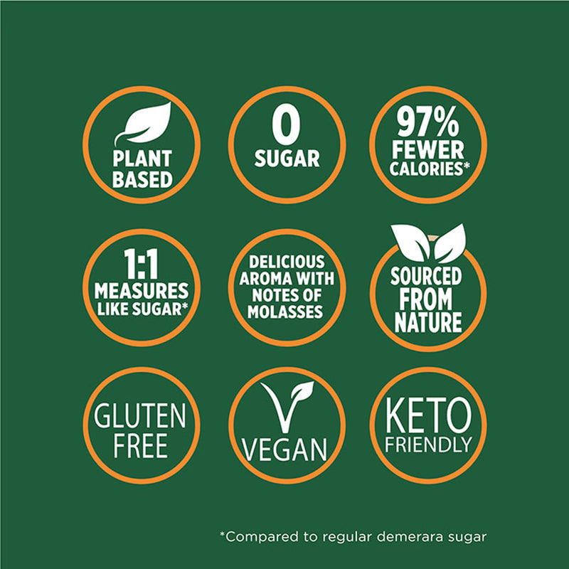 Pure Via Demerara sugar alternative 200g, UK version