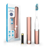 Sonisk Pulse Battery Powered Toothbrush - Rose Gold Dental Boots   