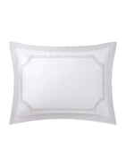 Yves Delorme Couture Haussmann Brume Oxford pillowcase 50cm x 75cm (British brand)