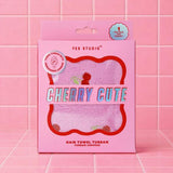 Yes Studio hair towel turban Cherry Cute, UK version