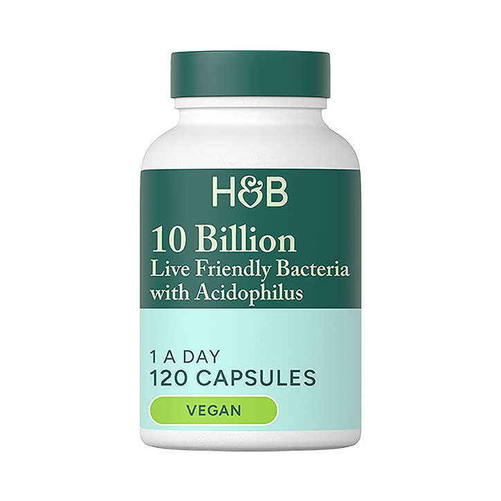 Holland & Barrett Potent Acidophilus (10 Billion) 120 Capsules GOODS Holland&Barrett   