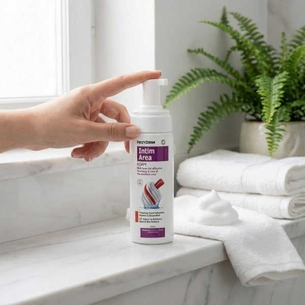 FrezyDerm intimate area foam pH 4.0 200ml - British product