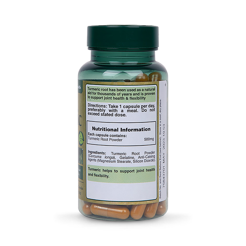 Holland & Barrett Turmeric 500mg Capsules 90, UK version