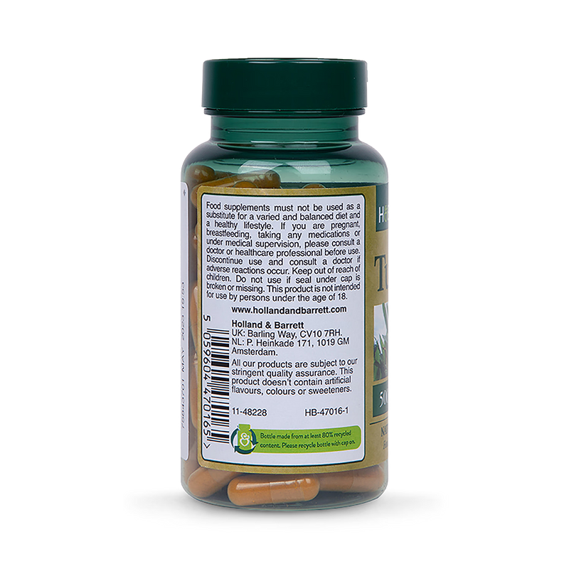 Holland & Barrett Turmeric 500mg Capsules 90, UK version