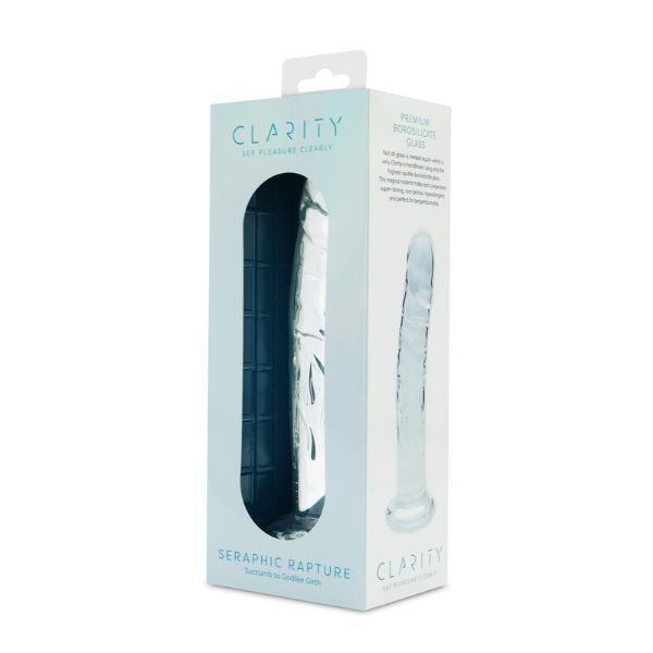 Clarity glass dildo Seraphic Rapture 7 inch (British brand)