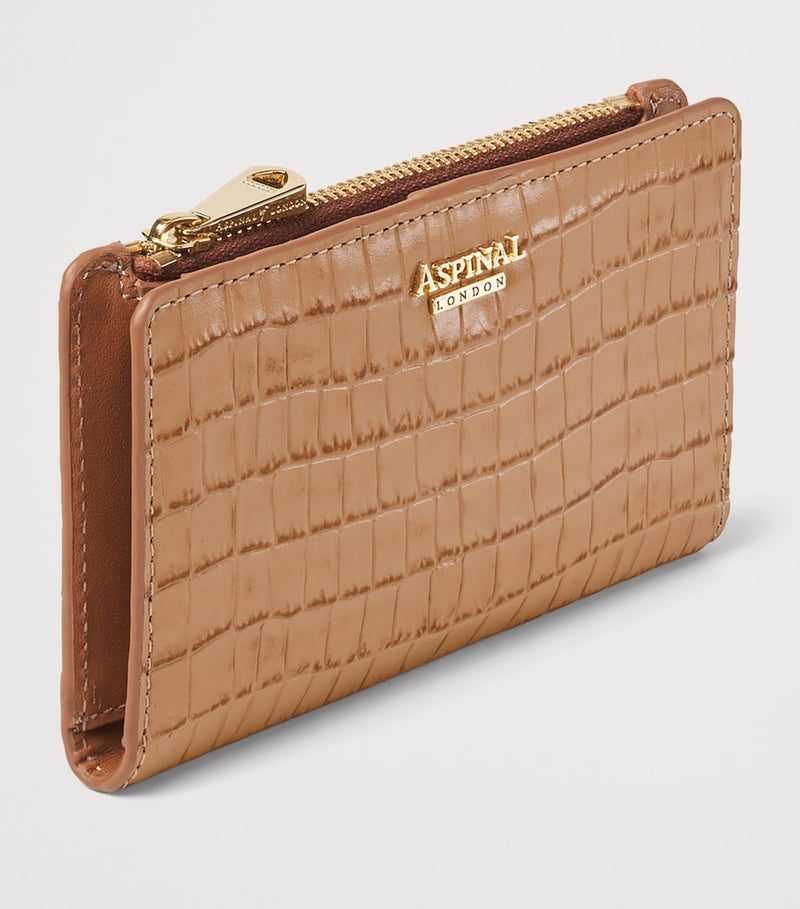 Aspinal of London small leather Mayfair purse, UK version