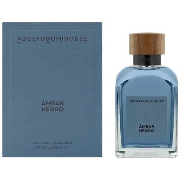 Adolfo Dominguez Ambar Negro perfume 200ml (British brand)