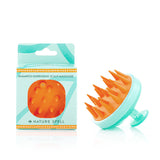 Nature Spell shampoo dispensing scalp massager, imported from the UK