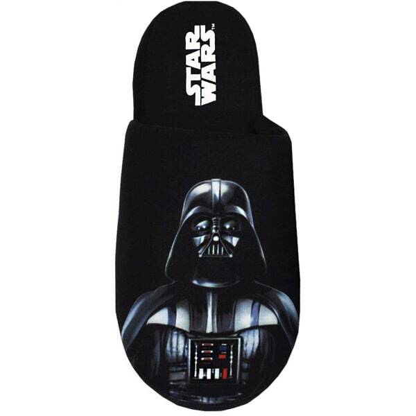 Star Wars Mens Dark Side Darth Vader Slippers (7-8) GOODS Superdrug   