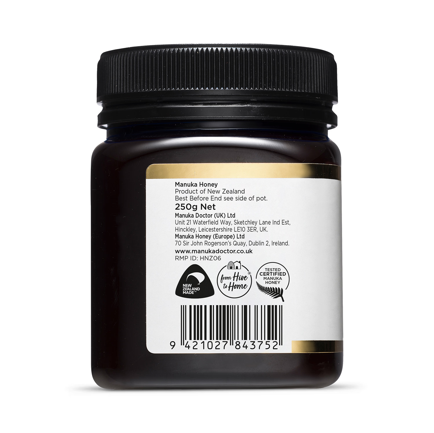 Manuka Doctor Manuka Honey MGO 240 250g, imported from the UK