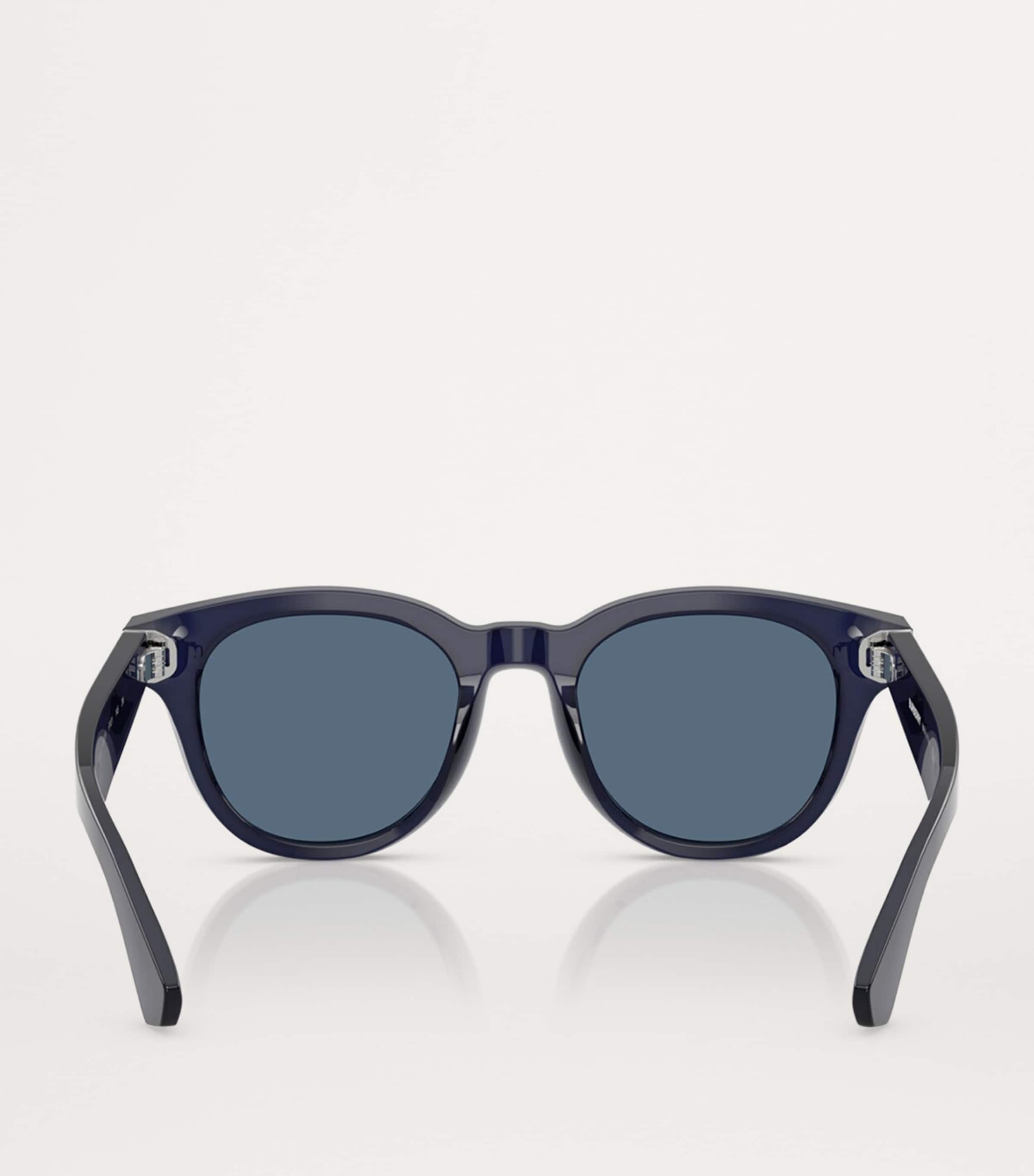 Burberry acetate round sunglasses - British product