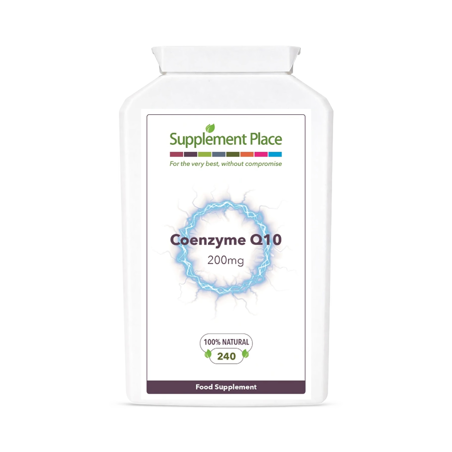 Supplement Place CoQ10 200mg 240 capsules - British product