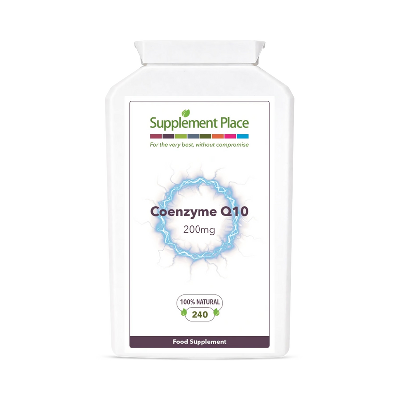 Supplement Place CoQ10 200mg 240 capsules - British product