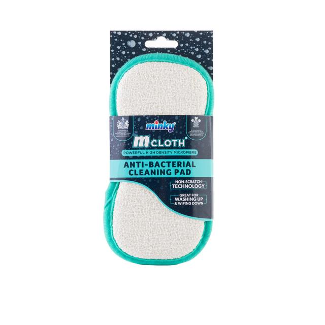 Minky M Cloth Anti Bacterial Cleaning Pad HOME, GARDEN & OUTDOOR M&S   