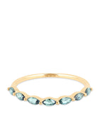 Astrid & Miyu yellow gold alexandrite marquise ring, UK version