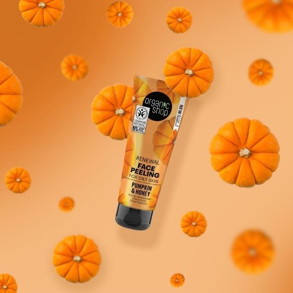 Organic Shop face peeling for oily skin 75ml (British brand)