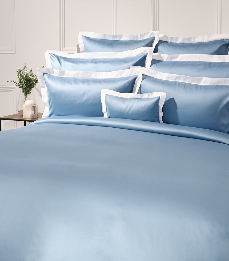 Celso De Lemos square satin pillowcase 65cm x 65cm - British product