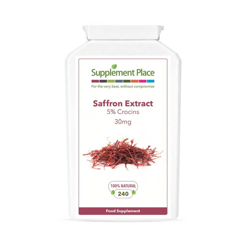 Supplement Place saffron extract 30mg 240 capsules, UK version