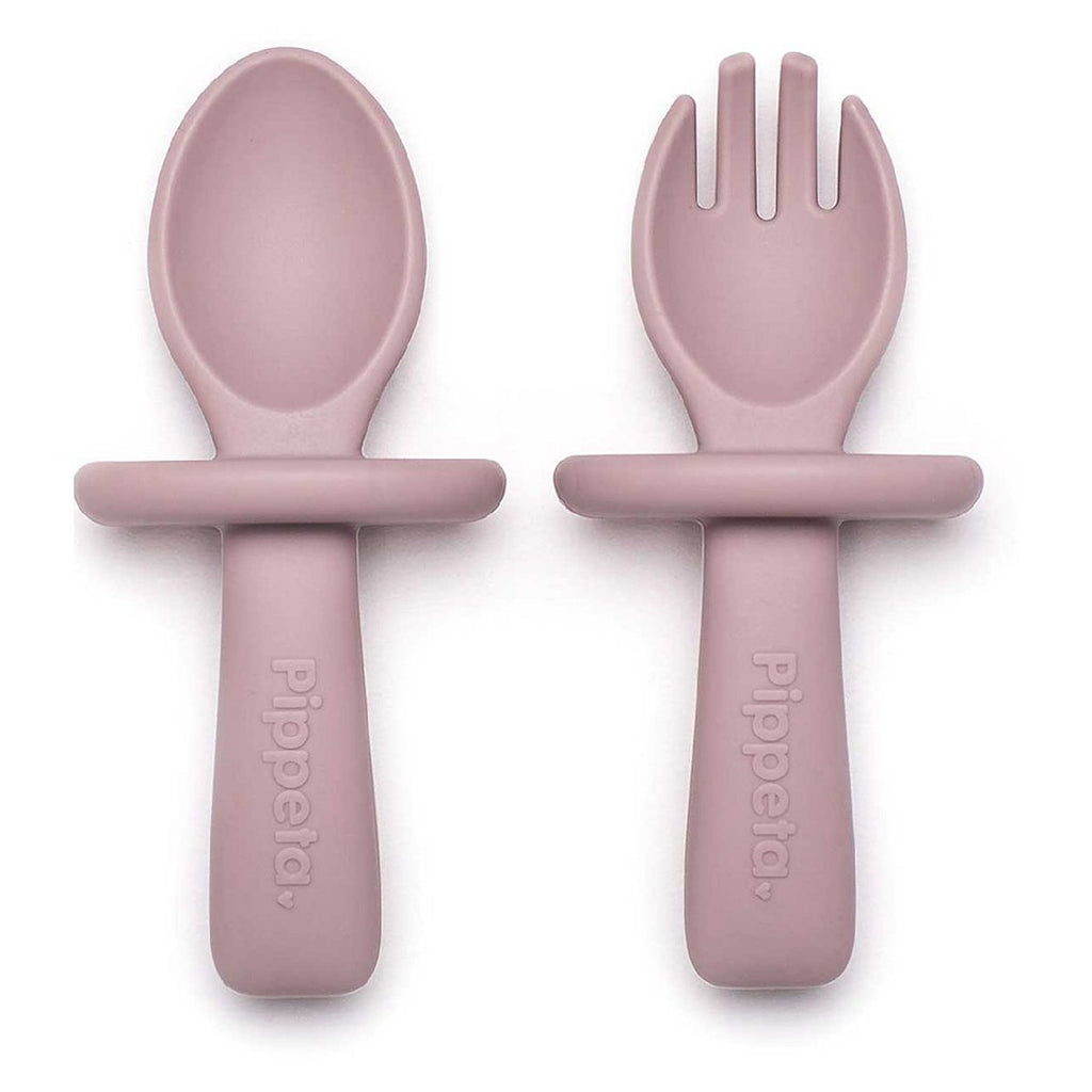 Pippeta My 1st Spoon & Fork Ash Lilac