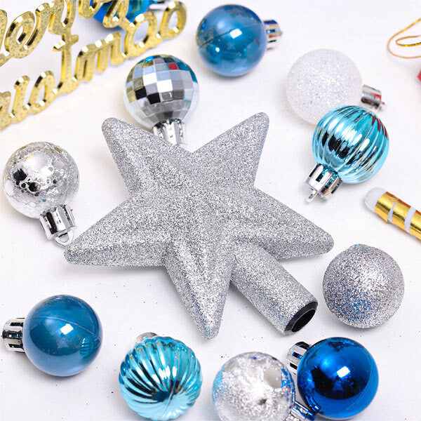 Livingandhome Christmas ornament set 30 pieces, UK version