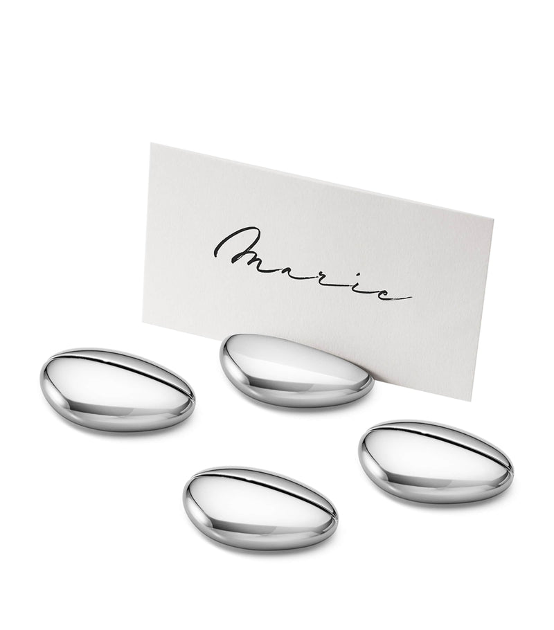 Georg Jensen Sky place card holder set of 4, UK version