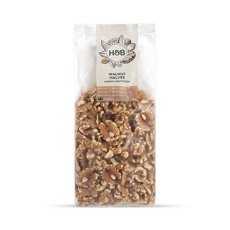 Holland & Barrett Walnut Halves 800g (British brand)