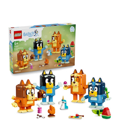 Harrods Lego Bluey Brick-Built Bluey Family Figures 11217- Buy online at McGrocer