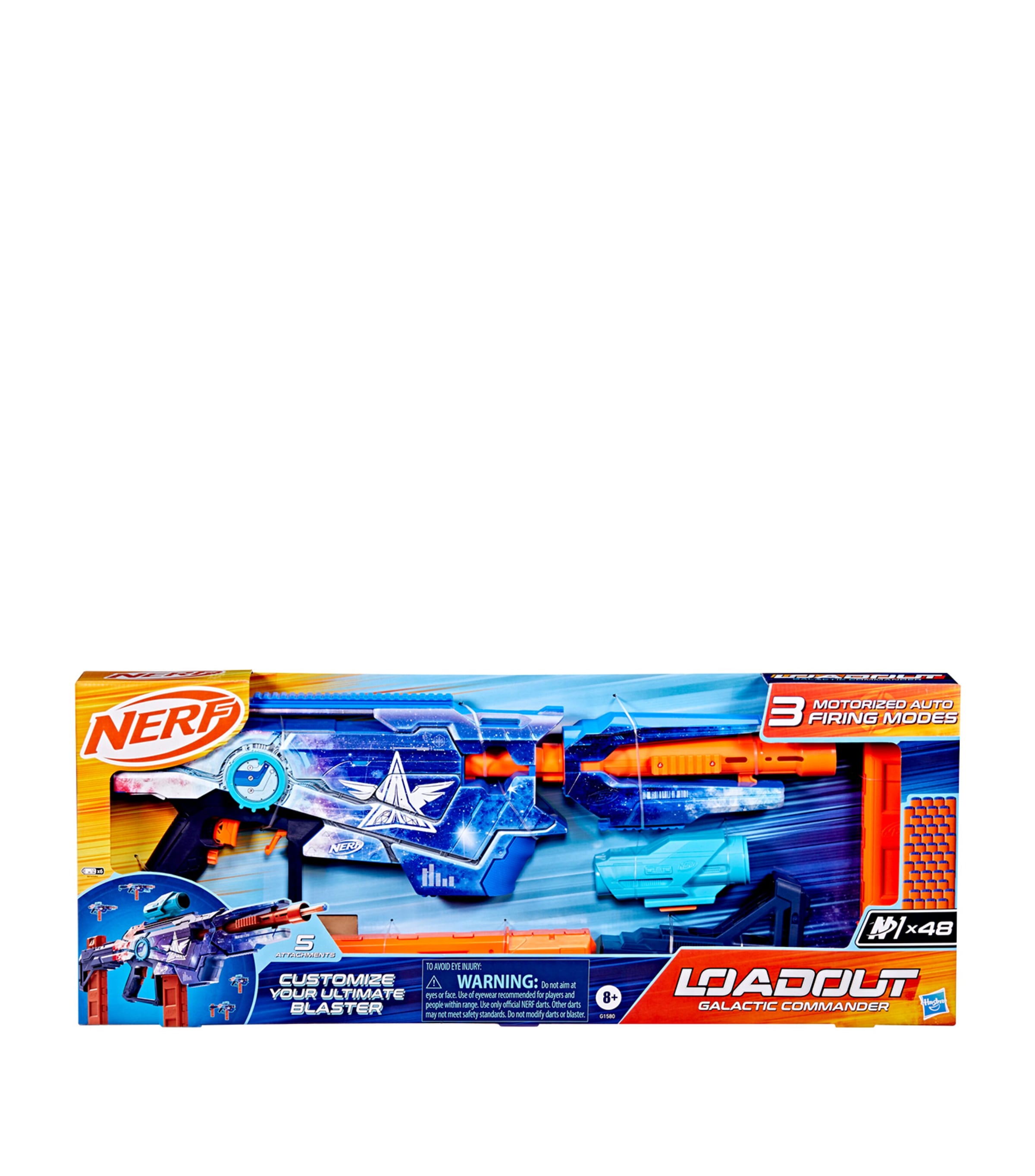 Nerf Loadout Galactic Commander Blaster, imported from the UK
