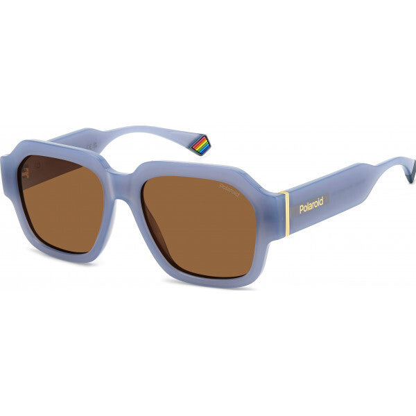 Polaroid PLD 6212 S X blue sunglasses plastic frame, imported from UK