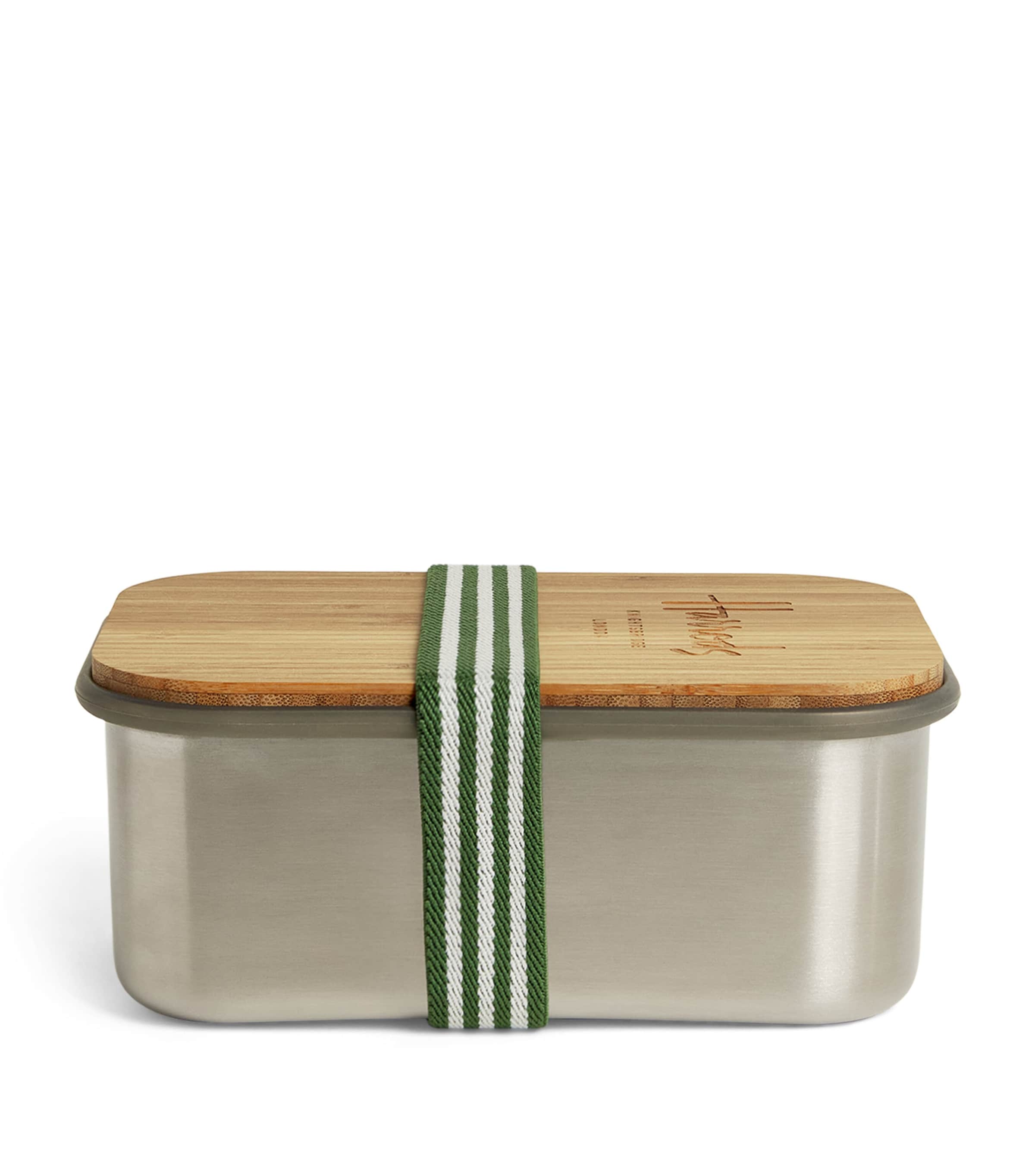 Harrods bamboo-lid lunch box, UK version