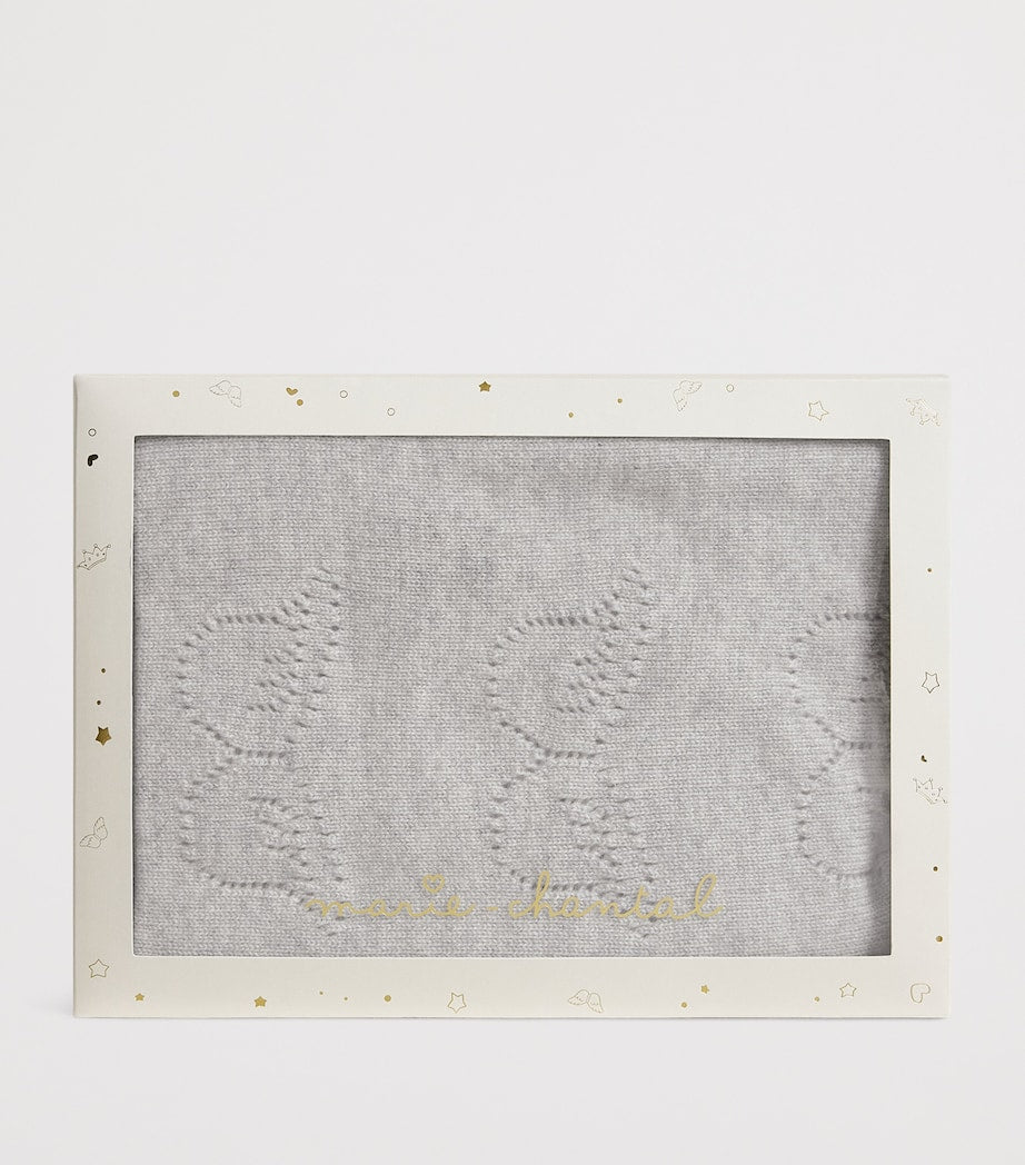 Marie-Chantal cashmere angel wing blanket, UK version