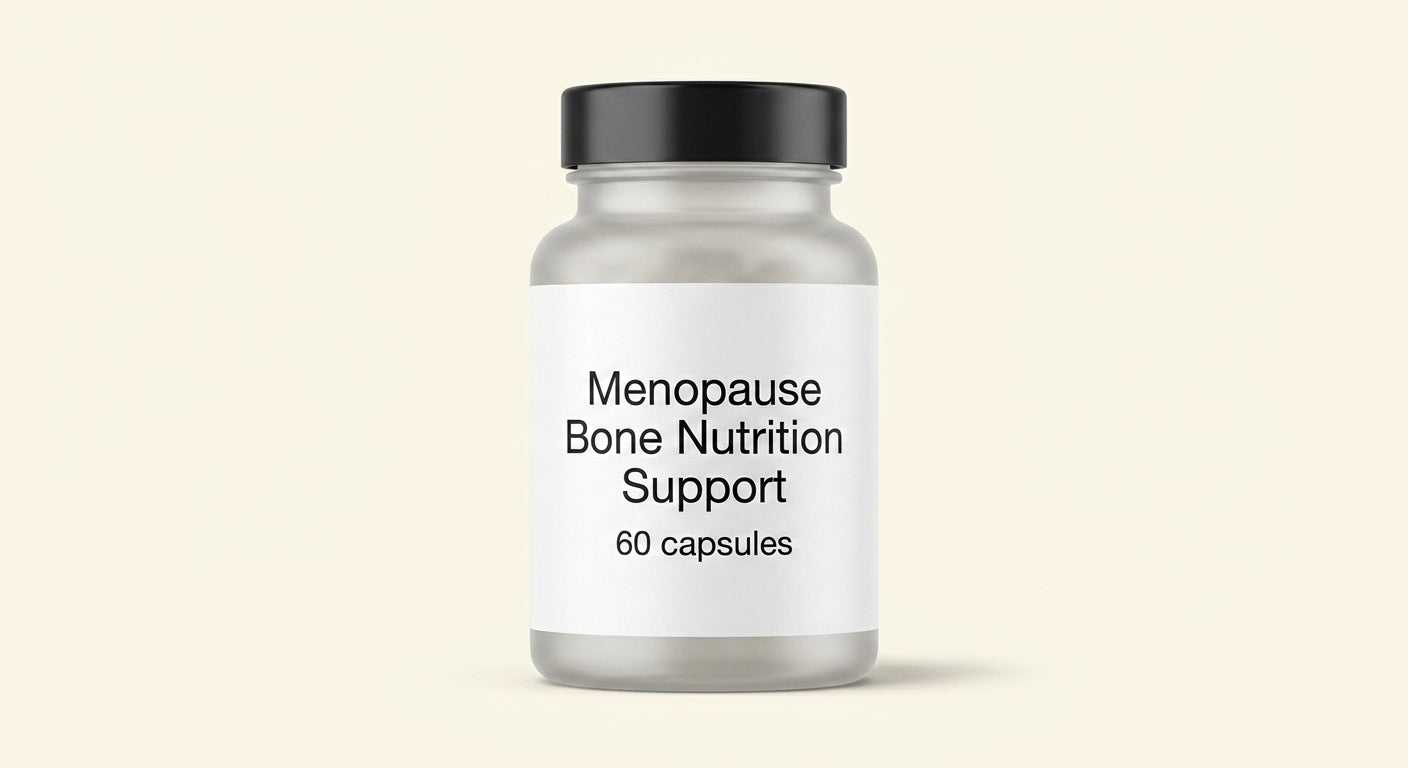 Holland & Barrett Menopause Bone Nutrition Support 60 capsules, UK version