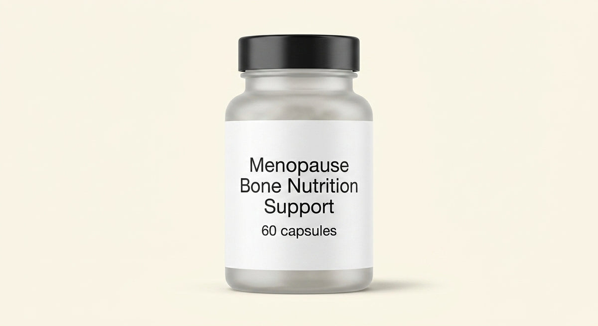 Holland & Barrett Menopause Bone Nutrition Support 60 capsules, UK version