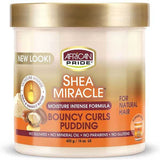 African Pride Shea Miracle Bouncy Curls Pudding GOODS Superdrug   