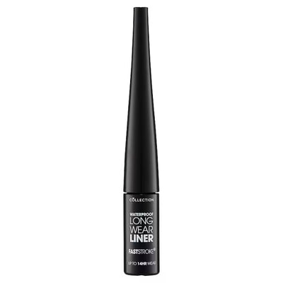 Superdrug Collection Fast Stroke Long Wear Liner 4ml Waterproof Black Eyeliner- Buy online at McGrocer