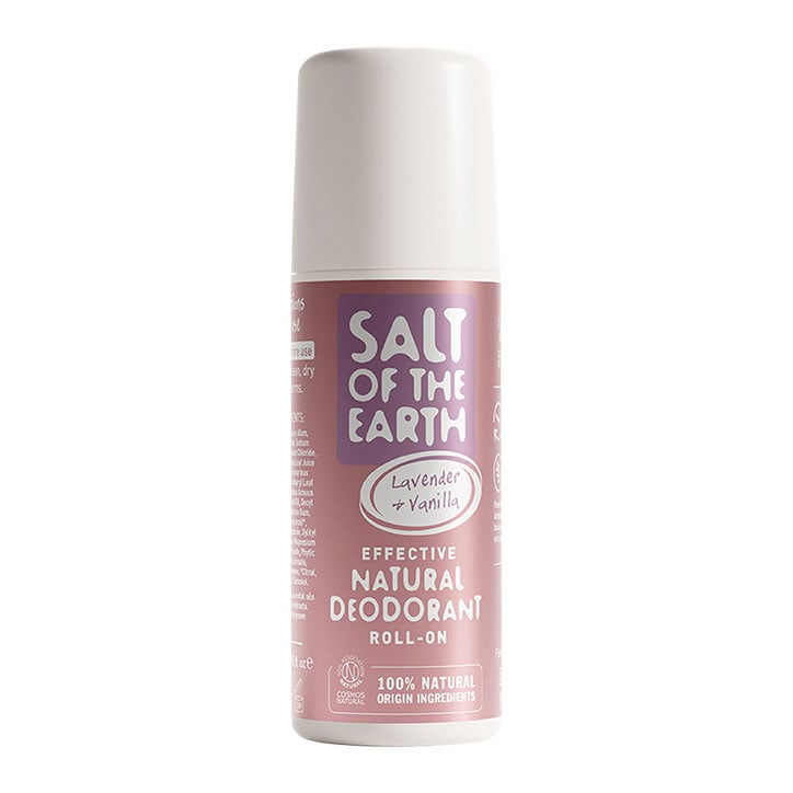 Salt of the Earth Melon & Cucumber Natural Deodorant Roll On 75ml Natural Deodorant & Antiperspirant Holland&Barrett   