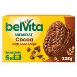 Belvita Breakfast Biscuits Cocoa with Choc Chips 5 Pack GOODS ASDA   