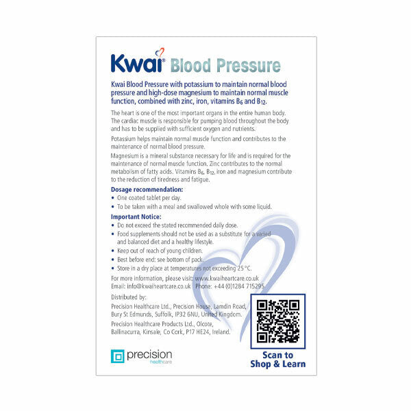 Kwai Blood Pressure 30 Tablets GOODS Superdrug   