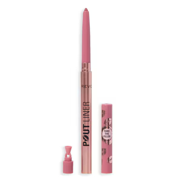 Revolution Pout Bomb Lip Liner Kiss Baby Pink, imported from the UK