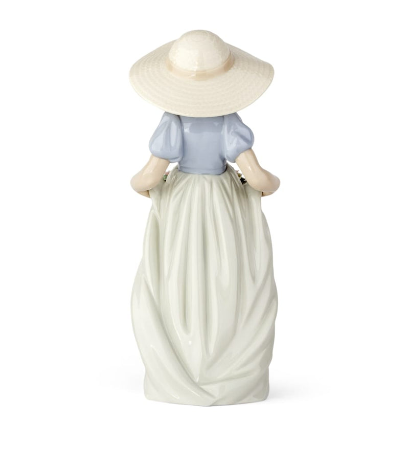 Lladró Bountiful Blossoms porcelain figurine, imported from the UK