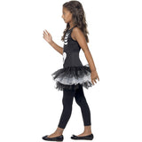 Smiffys skeleton tutu costume black dress - British product