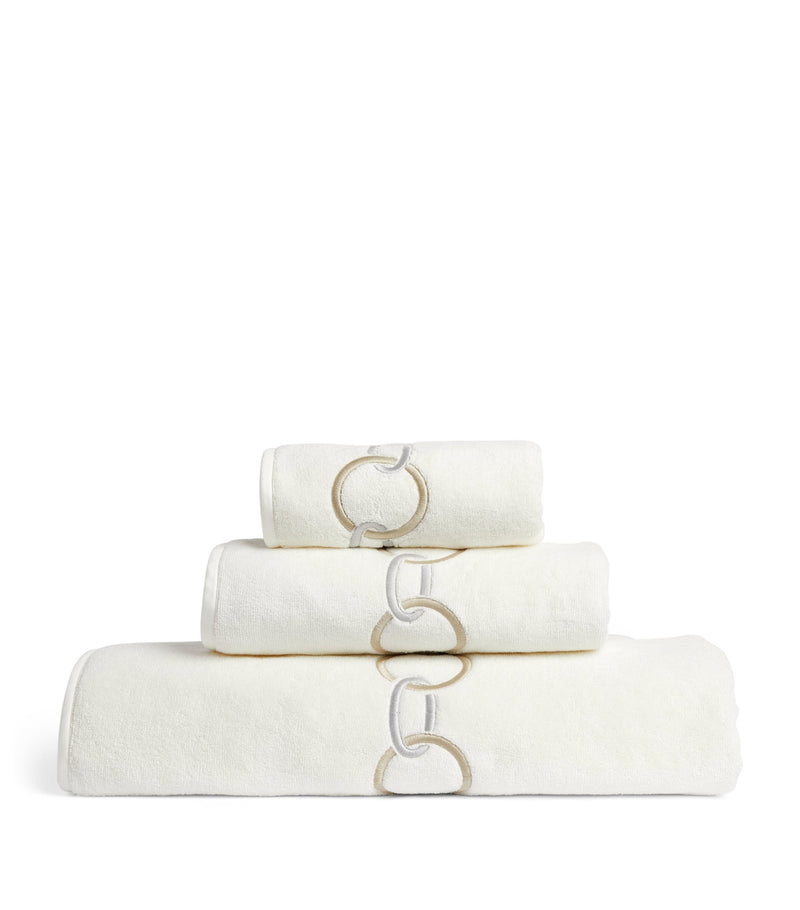 Frette Links bath sheet 100cm x 150cm - British product
