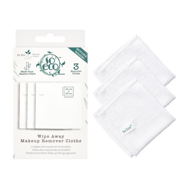 So makeup remover cloths 3 pack (British brand)