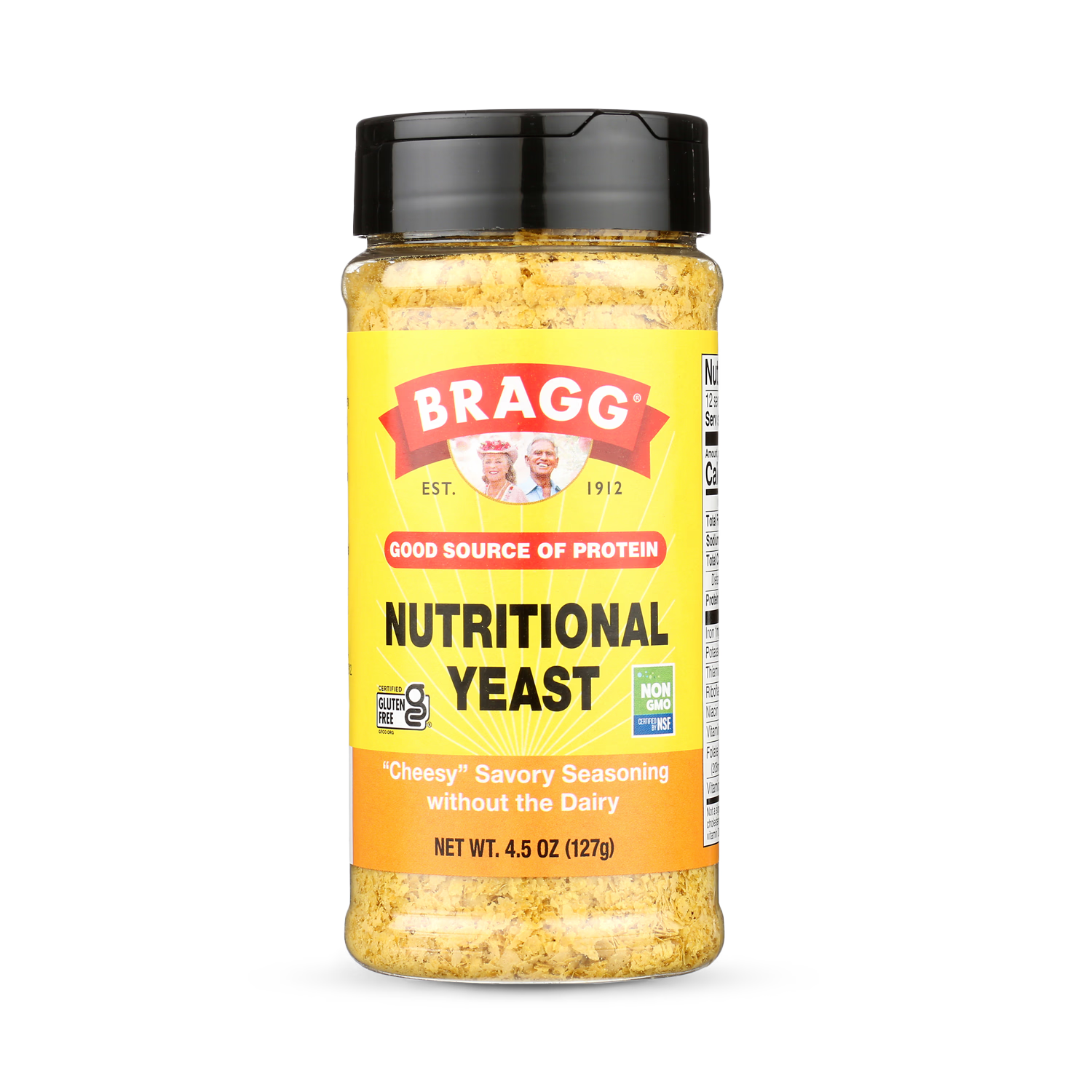 Bragg nutritional yeast seasoning 127g - British product