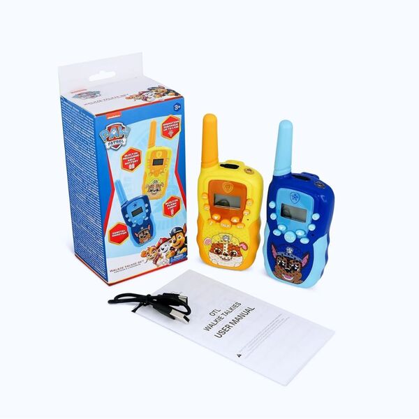 OTL Paw Patrol headphone and walkie talkie set - British product