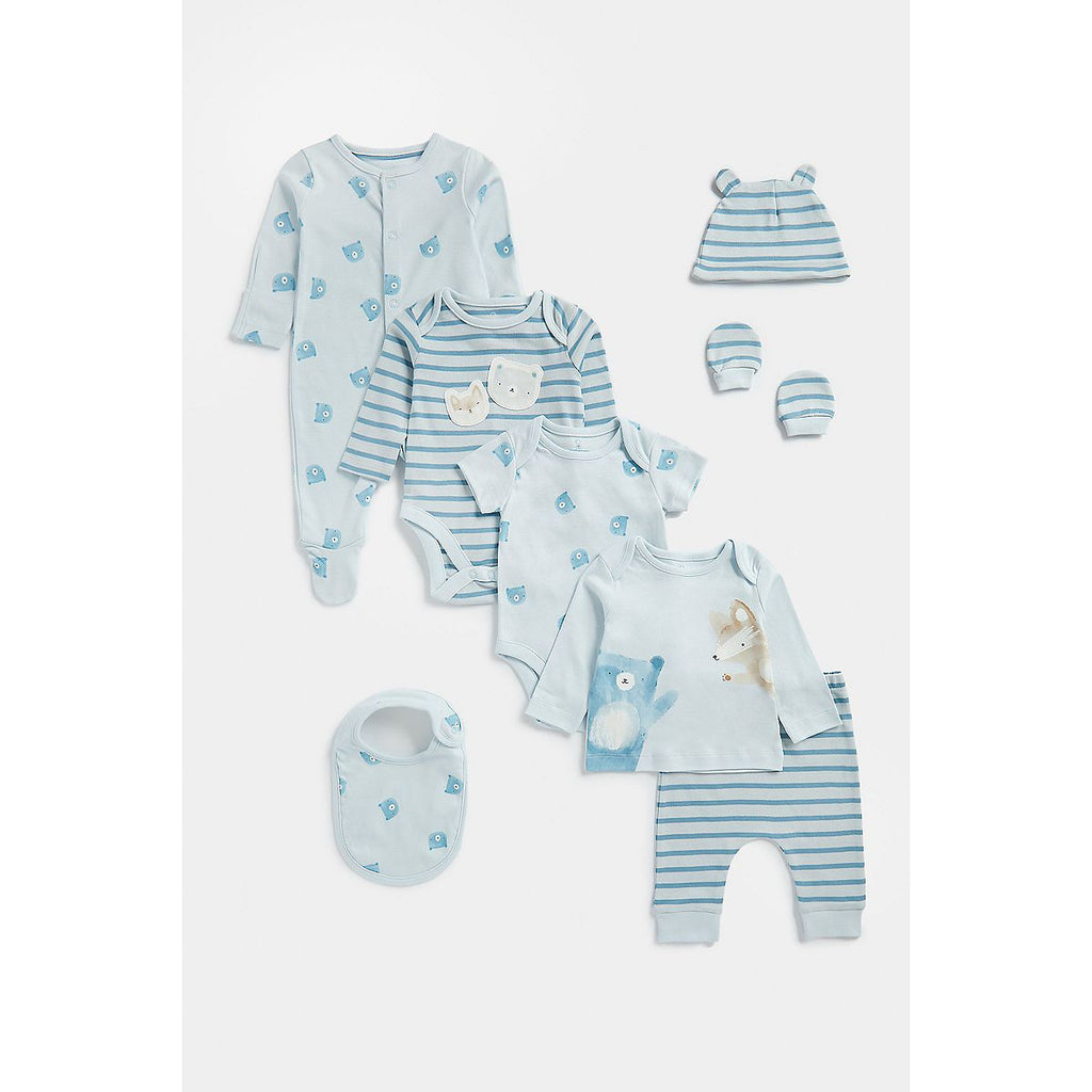 Mothercare My First Blue 8-Piece Set