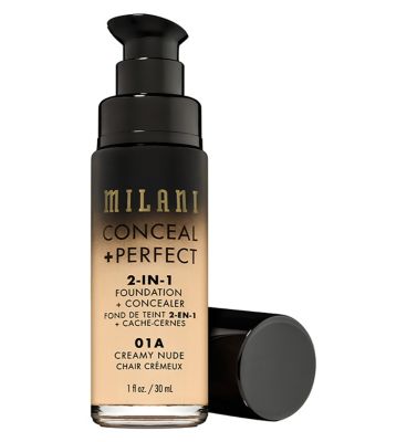 Milani Conceal + Perfect 2-In-1 Foundation GOODS Boots 0A3 Warm Porcelain  