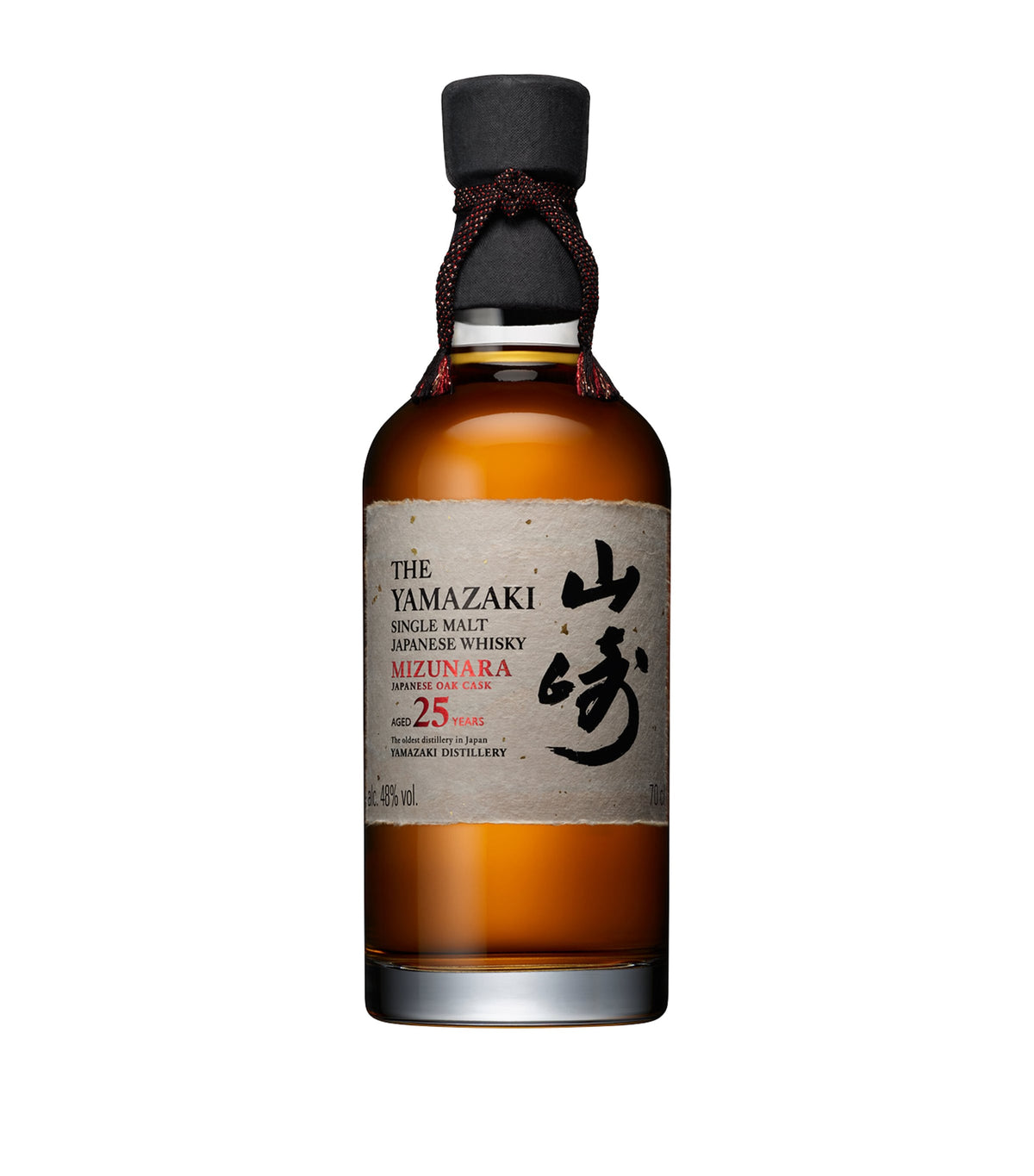 Suntory Yamazaki Mizunara 25-Year-Old single malt whisky 70cl (British brand)