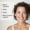 SuperSelf Vegan Omega-3 supplement 60 softgels, imported from the UK