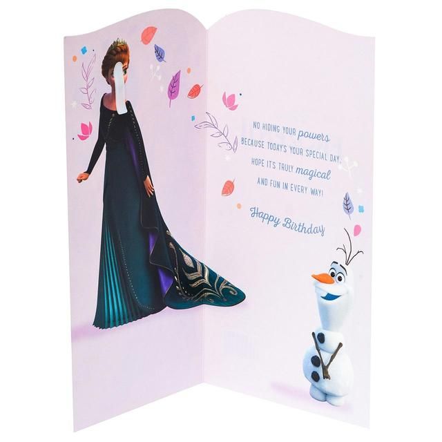 Disney Frozen 5th Birthday Card Miscellaneous M&S   